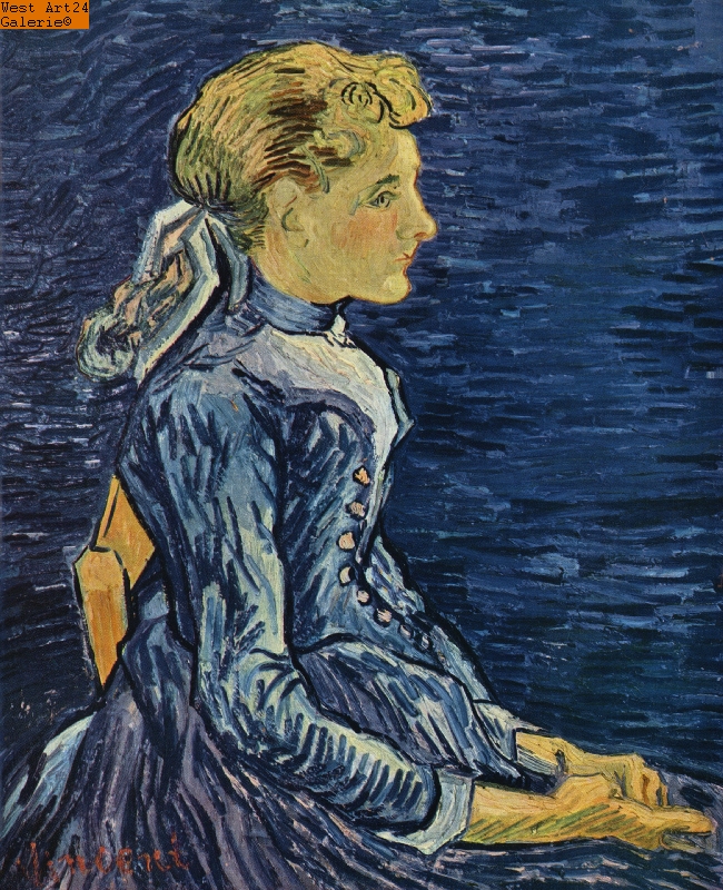 Mademoiselle Ravoux nach van Gogh Gemäldeimitation